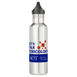 24 Oz Wasser Flasche-Let's Talk Toxicology Edelstahlflasche