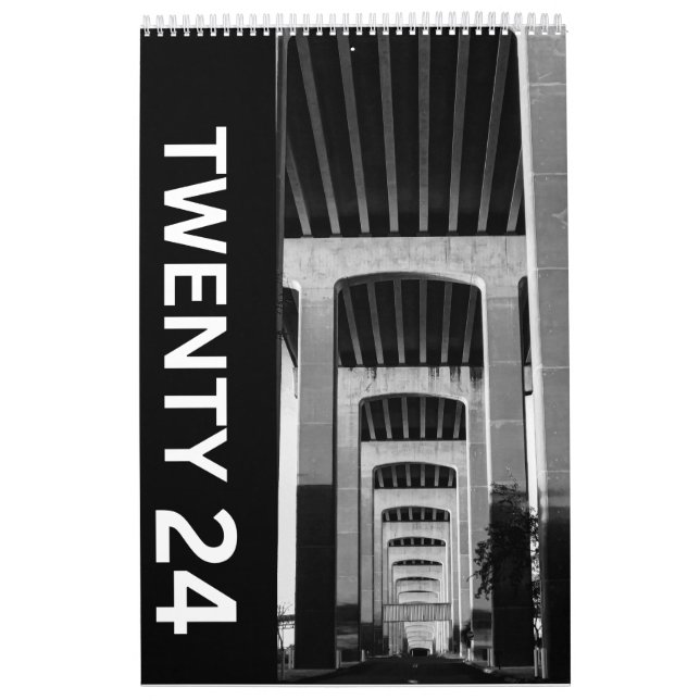 24 Schwarz/Weiß - Kalender (Titelbild)