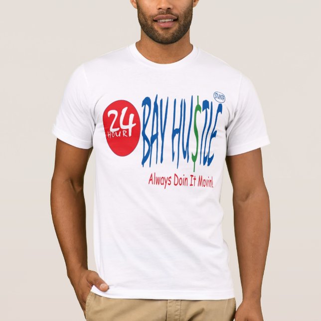 24 STUNDEN-BUCHT-GEDRÄNGE T-Shirt (Vorderseite)