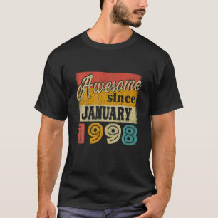 24 Tagesdekorationen Phantastisch seit Januar 1998 T-Shirt