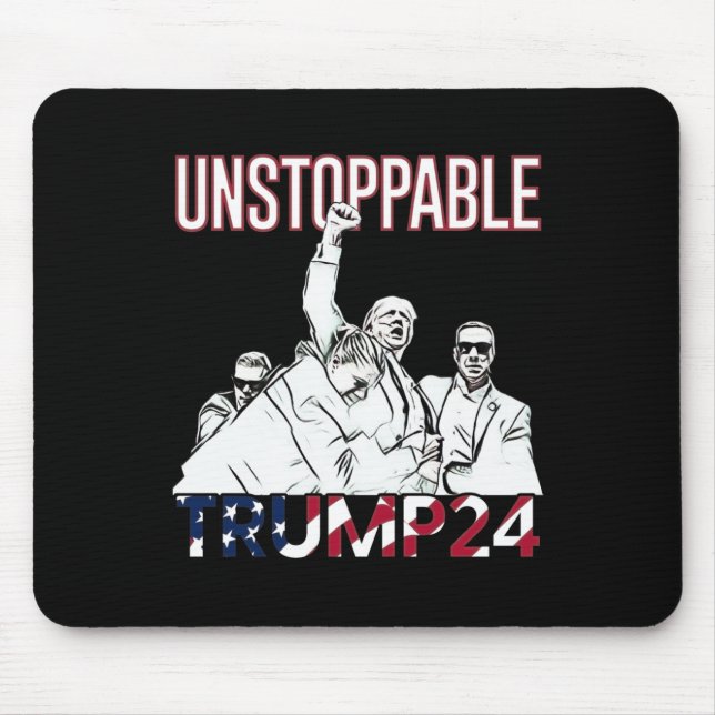 24 Unaufhaltsam (Testausgabe) Mousepad (Vorne)