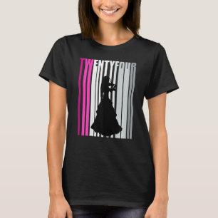 24. Violinspieler Geburtstags-Violinist T-Shirt