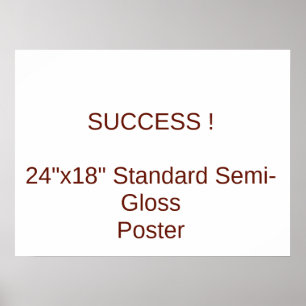24"x18" Standardposter halbmatt Poster