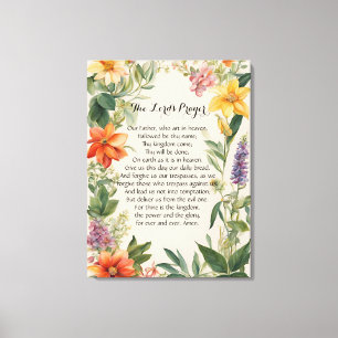 24 x 32 Die Leinwand des Herrn zum Gebet drucken