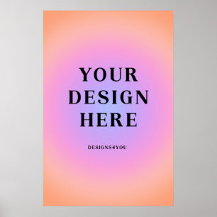 24 x 36 Vertikal gedruckte Kunst Poster