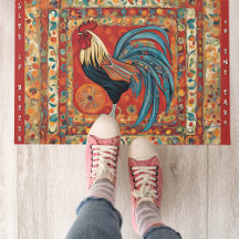 24" x 36" Willkommensmat/ Door Mat Whimsical Roost