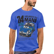 24H-T-Shirt von Le Mans 1964, Blue