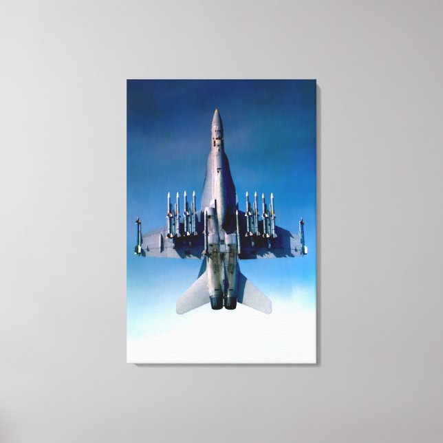 24x36 HORNET F/A-18C Leinwanddruck (Vorderseite)