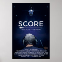 24x36 Poster SCORE: Eine Dokumentation für Filmmus