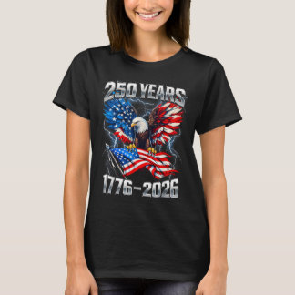 250. 4. Juli 250 Jahre Amerikanisches Jubiläum T-Shirt