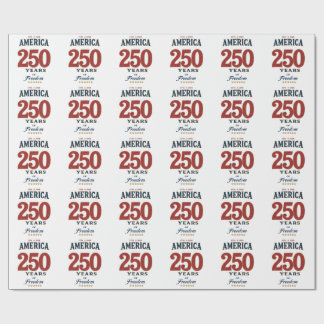 250. America Liberty 1776 Freiheit feiern Anniv Geschenkpapier