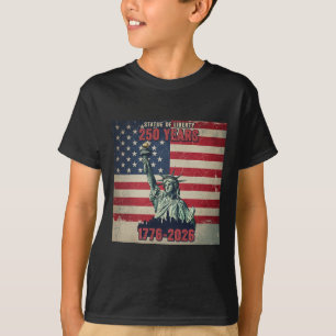 250. Amerika-Jubiläum 1776 2026 4. Juli T-Shirt