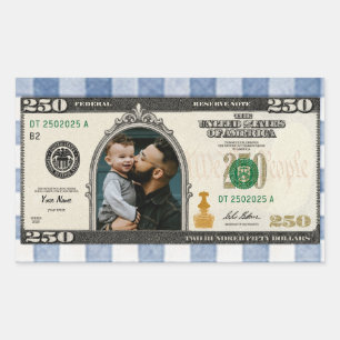250 Amerika-Jubiläums-Personalisierter Aufkleber