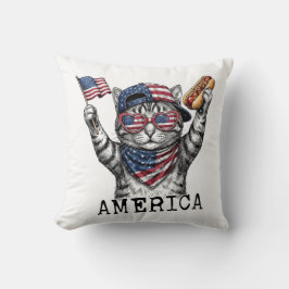 250. Amerika Liberty Free Patriotische Streifen Ka Kissen