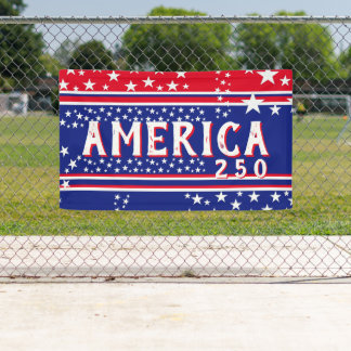 250 AMERIKA Sternenbanner Banner