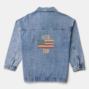 250 amerika T-Shirt Jeansjacke