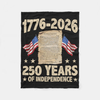 250 Amerikanische Jahre Unabhängigkeit 1776 2026 U Fleecedecke