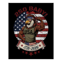 250 Baby! Amerikanischer Patriotischer Adler Flex