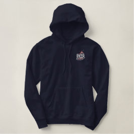 250 Bestickte Damen Navy Kapuzenpullover