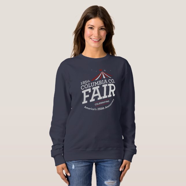 250 Damen Navy Crewneck Sweatshirt (Vorne ganz)