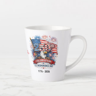 250. Feier US-Unabhängigkeitstag 1776 - 2026 Milchtasse