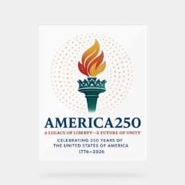250 Geburtstag der USA Acrylschild