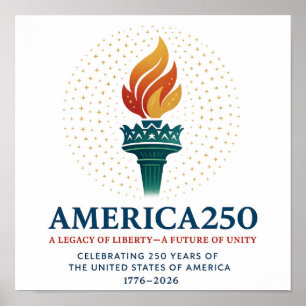 250. Geburtstag der USA Poster