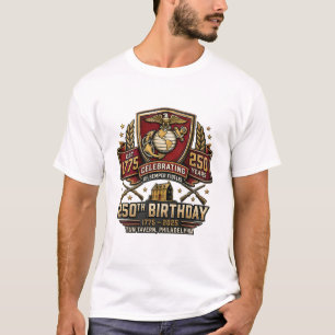 250. GEBURTSTAG DES MARINE CORPS T-Shirt