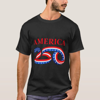 250. Geburtstag des Unabhängigkeitstages der Verei T-Shirt