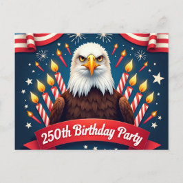 250. Geburtstag Einladungspostkarte