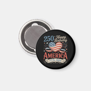 250. Geburtstag USA 250 Jahre Magnet