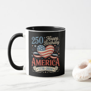 250. Geburtstag USA 250 Jahre Tasse