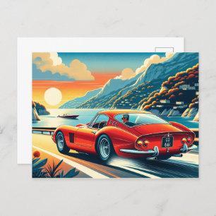 250 GTO Ferrari Inspiration Postkarte