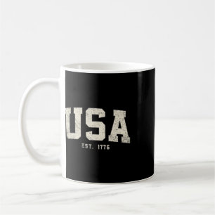 250 Jahr Amerikanisches Jubiläum USA-Flagge 1776 2 Kaffeetasse