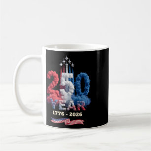 250-Jahr-Feier 1776 2026 Amerika Stolz 4. Juli Kaffeetasse