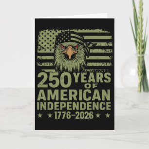 250 Jahre 1776-2026 250. Geburtstag Amerikanisches Karte