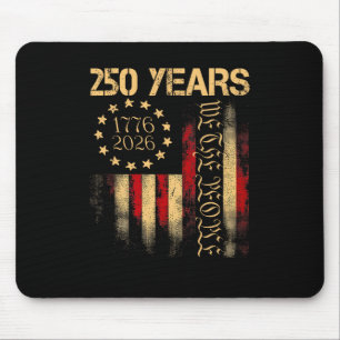 250 Jahre 1776-2026 250. Geburtstag USA-Flagge Wir Mousepad