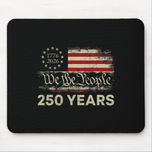250 Jahre 1776-2026 250. Geburtstag USA-Flagge Wir Mousepad