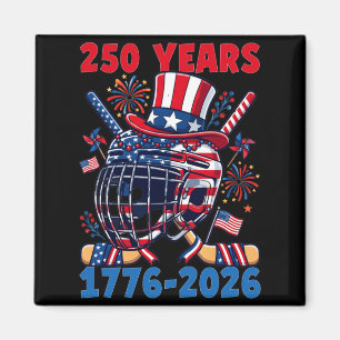 250 Jahre 1776 2026 250. Jubiläum Eishockey Magnet