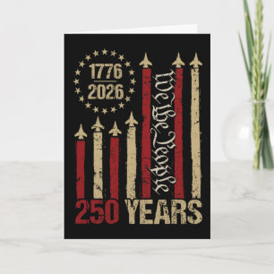 250 Jahre 1776 2026 250. Vintage 4. Juli Amerika Karte