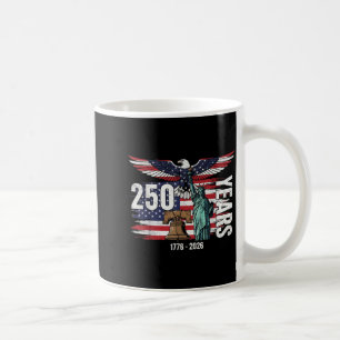 250 Jahre 1776 2026 Amerika 4. Juli Adler Kaffeetasse