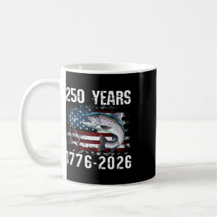 250 Jahre 1776-2026 Forellenfischen 250. Jubiläum Kaffeetasse