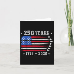 250 Jahre 1776 2026 Geburtstag USA für Männer Frau Karte