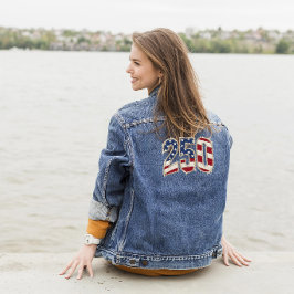 250 Jahre 4. Juli Unabhängigkeitstag Jeansjacke