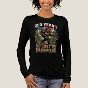 250 Jahre absichtlich verlorener Bigfoot-Patriotis Tri-Blend Shirt