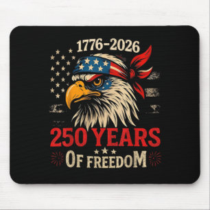 250 Jahre American Flag Anniversary USA 250. Mousepad