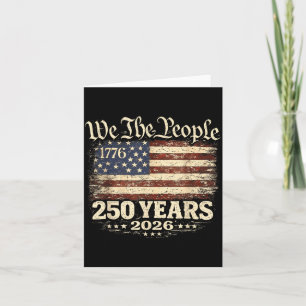 250 Jahre Amerika 1776 2026 250. 4. Juli Karte
