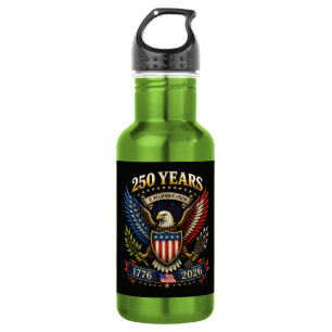 250 Jahre Amerika 1776 2026 250. Jubiläum Edelstahlflasche