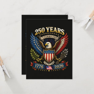 250 Jahre Amerika 1776 2026 250. Jubiläum Einladung