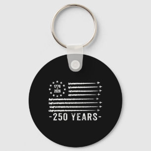 250 Jahre Amerika 1776 2026 250. USA Geburtstag Schlüsselanhänger